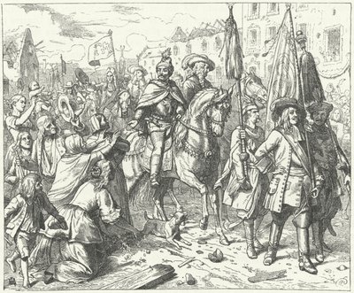 Les libérateurs de Vienne entrant dans la ville, 1683 - Wilhelm Camphausen